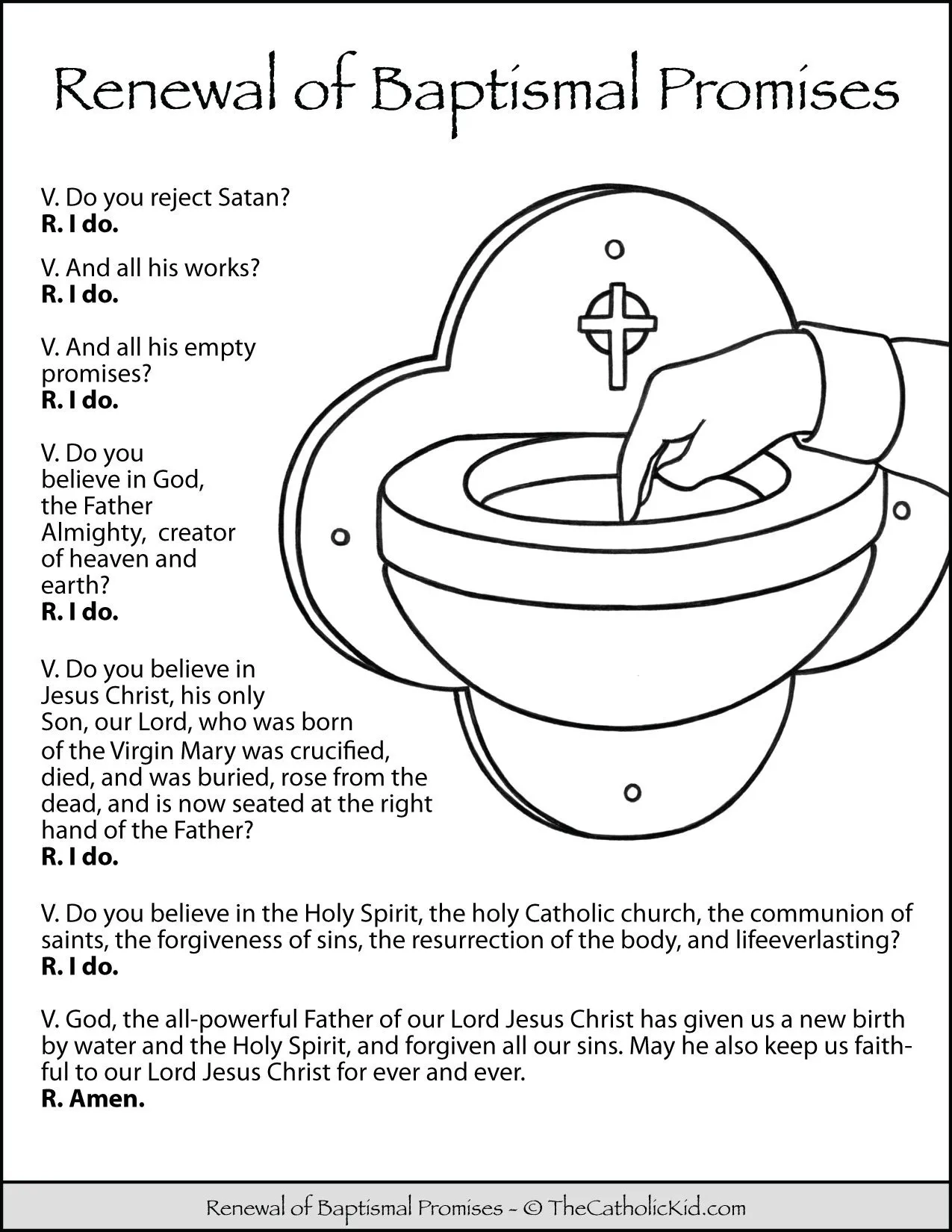 Free Printable 7 Sacraments For Catholic Kids