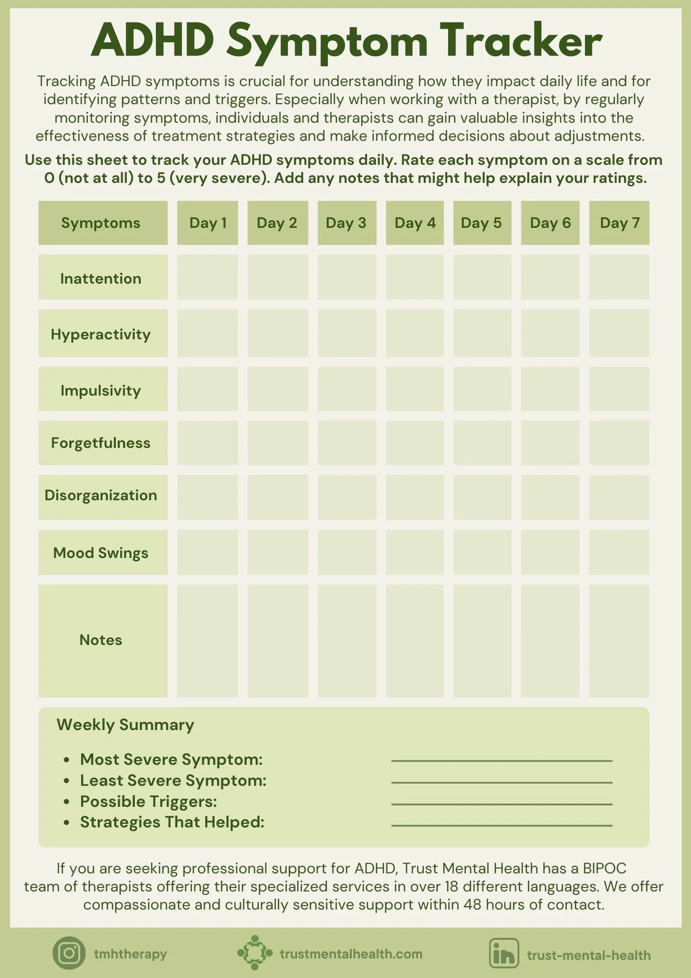 Therapy Worksheets CBT Worksheets Trust Mental Health