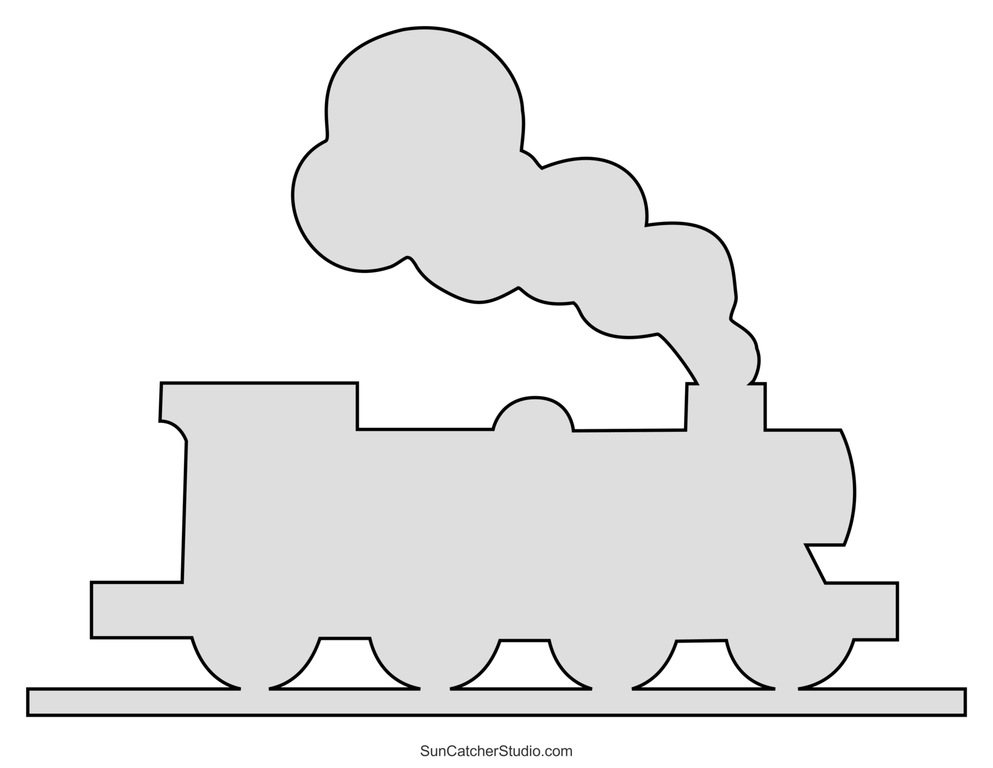 Train Cars And Locomotives Clip Art Patterns amp Templates Free 