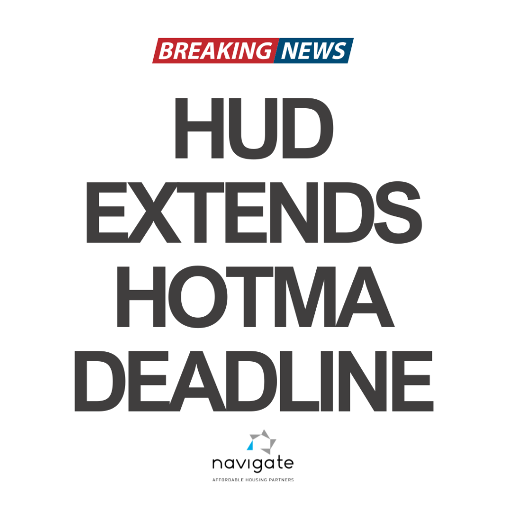 Tuesday Tip New HOTMA Deadline Navigate Housing