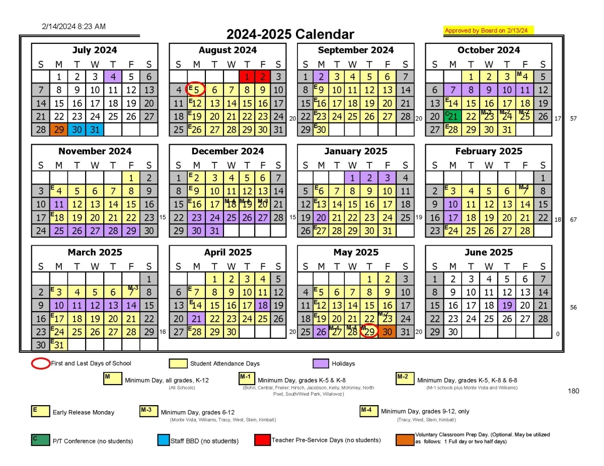 Tusd Calendar 20252026 School Academic Calendar