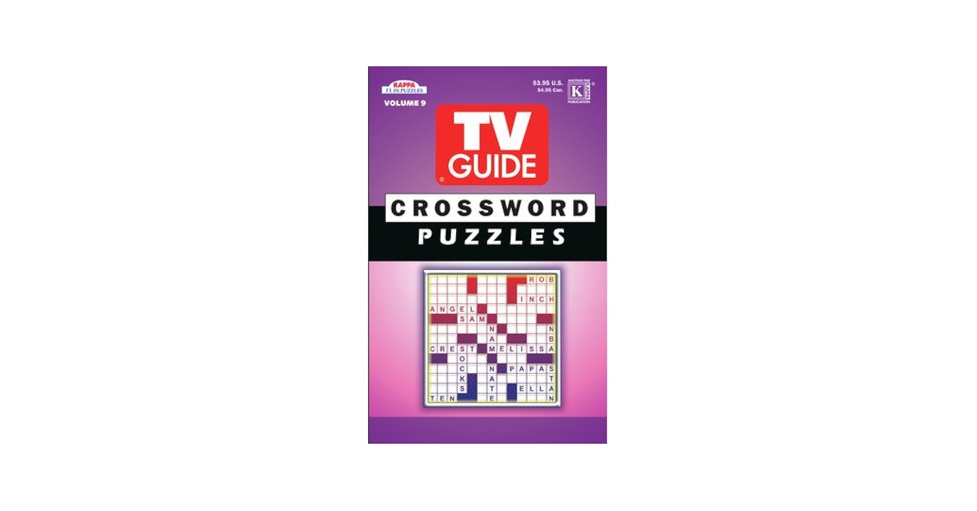 TV Guide Crossword Puzzle Book Unknown Author 0088908351004 