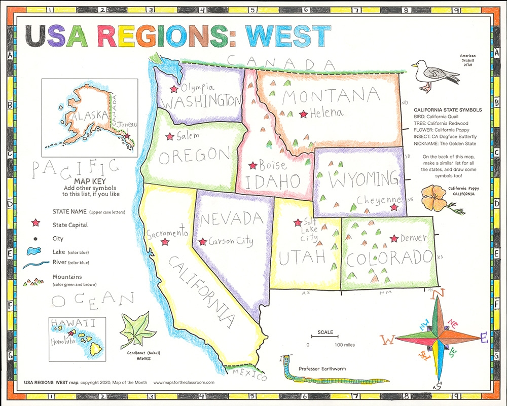 USA Regions West