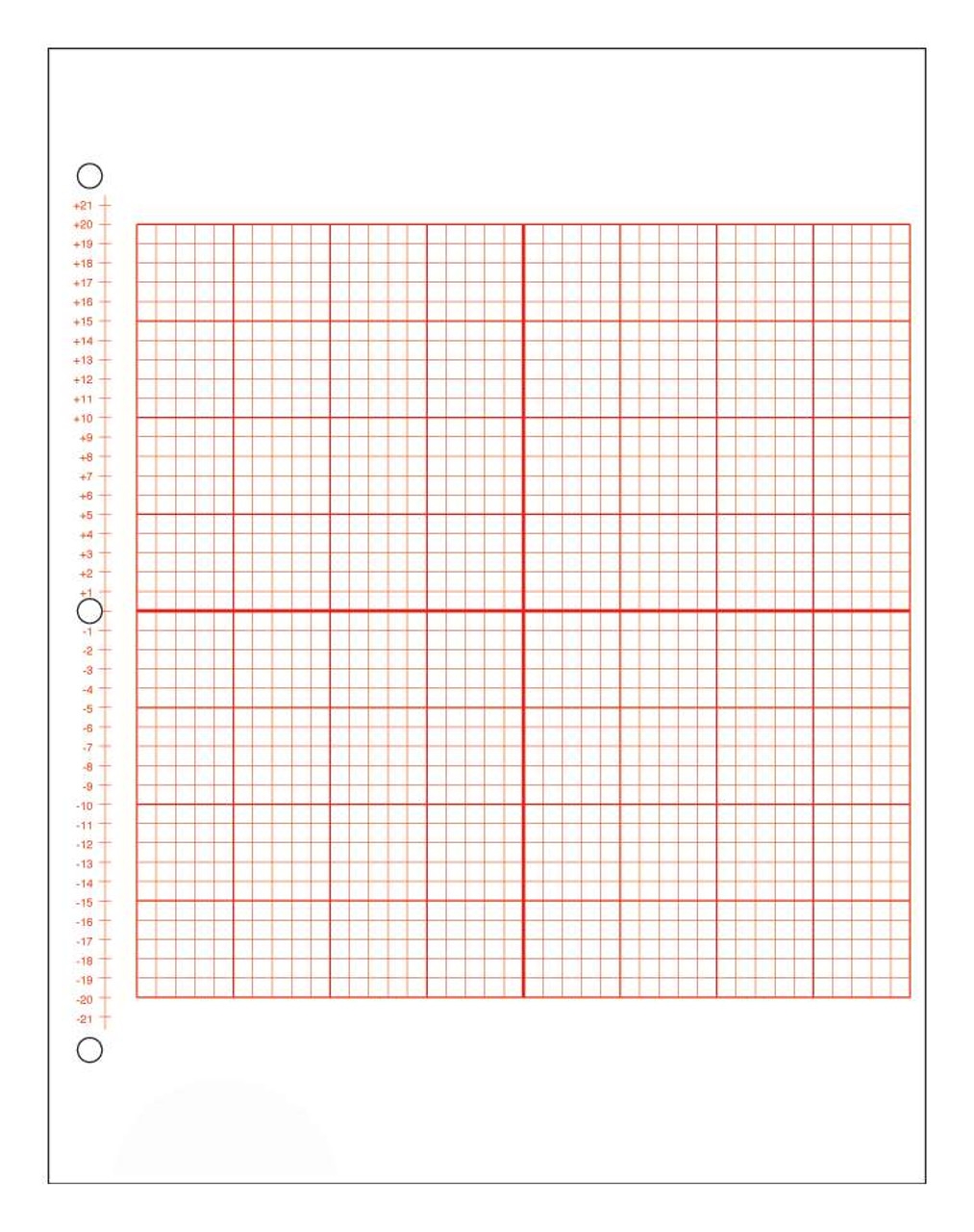Graph Paper Full Page