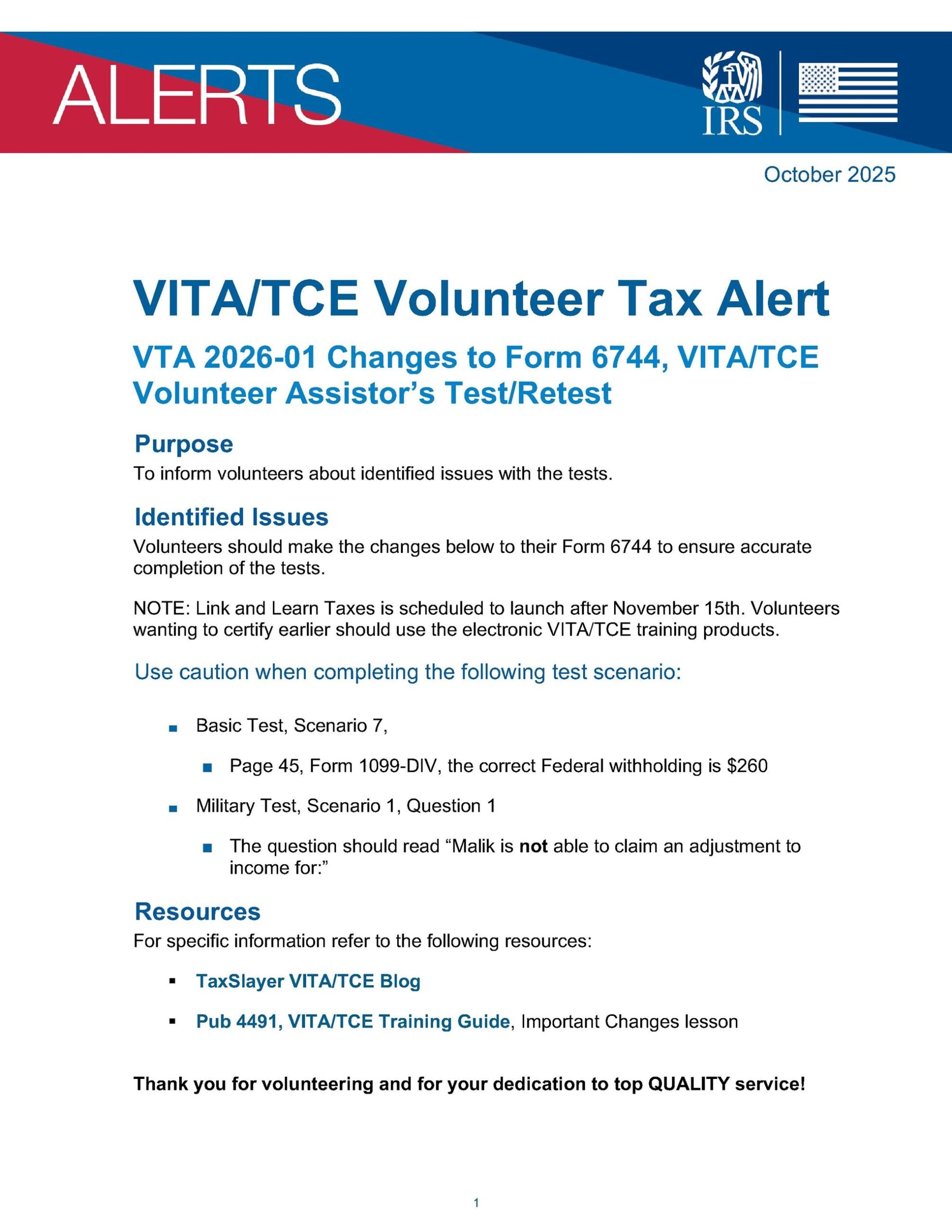 VITA IRS Forms Publications amp Resources Cape May County NJ 