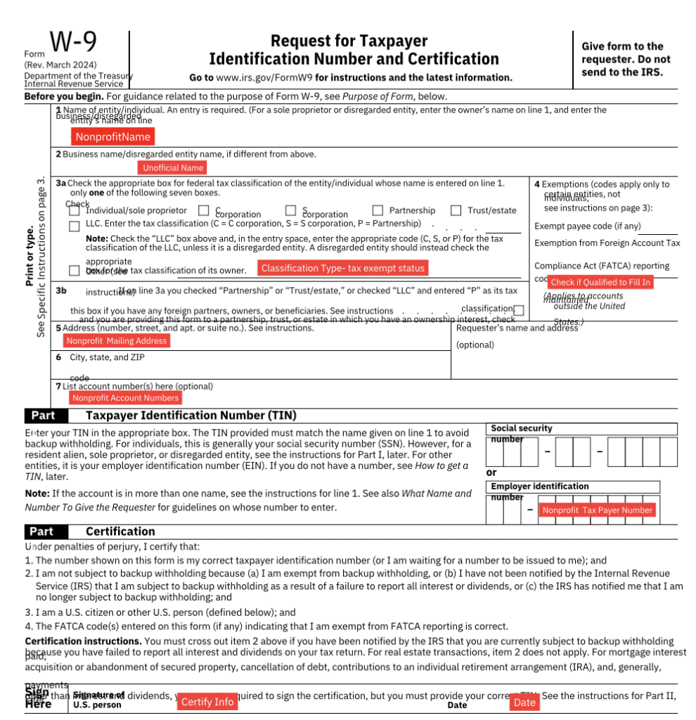 How To Do A W9 Form For A Business