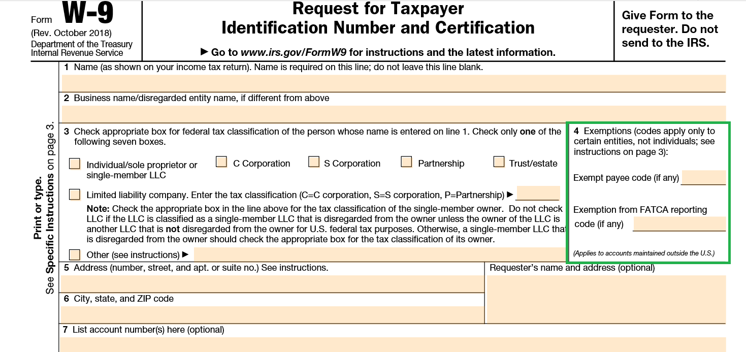 Irs Form Download W9