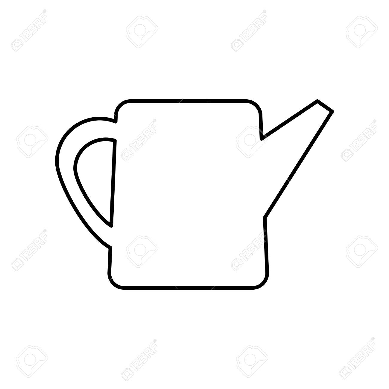 Watering Can Design Garden Summer Spring Nature Home And Floral 