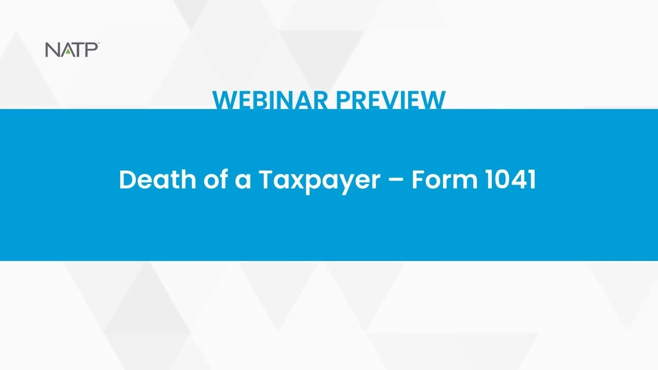 Form 2026 1041