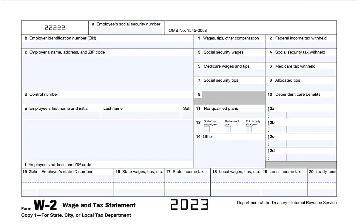 W 9 Form 2026 Free Printable