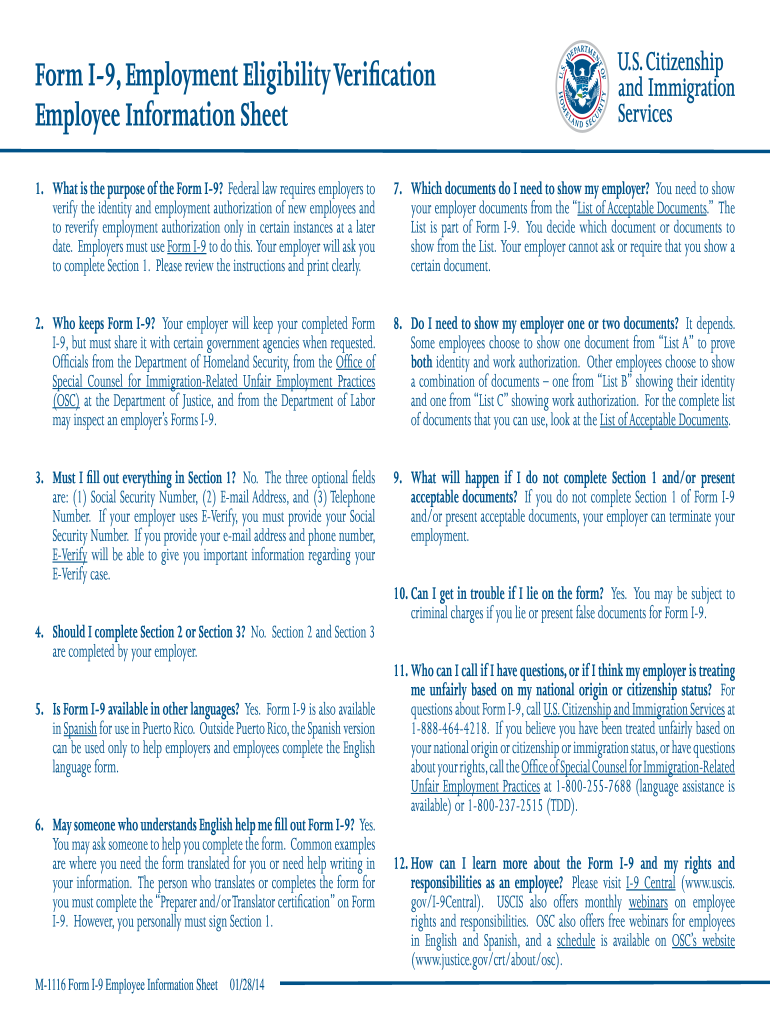 What Is An I9 Fill Out amp Sign Online DocHub