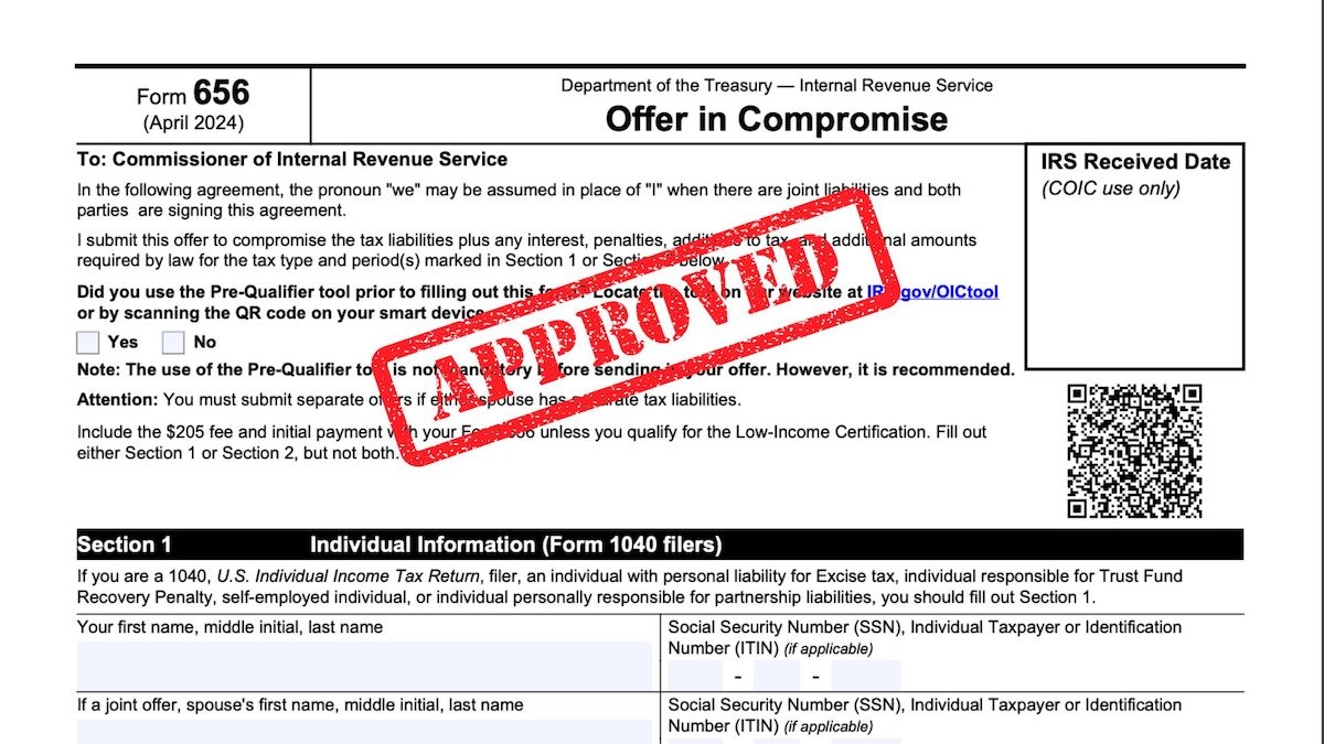 Irs Form Oic