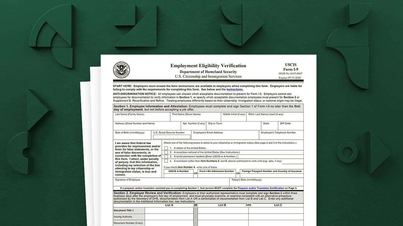 What Is Form I 9 Acceptable Documents Instructions And Examples 