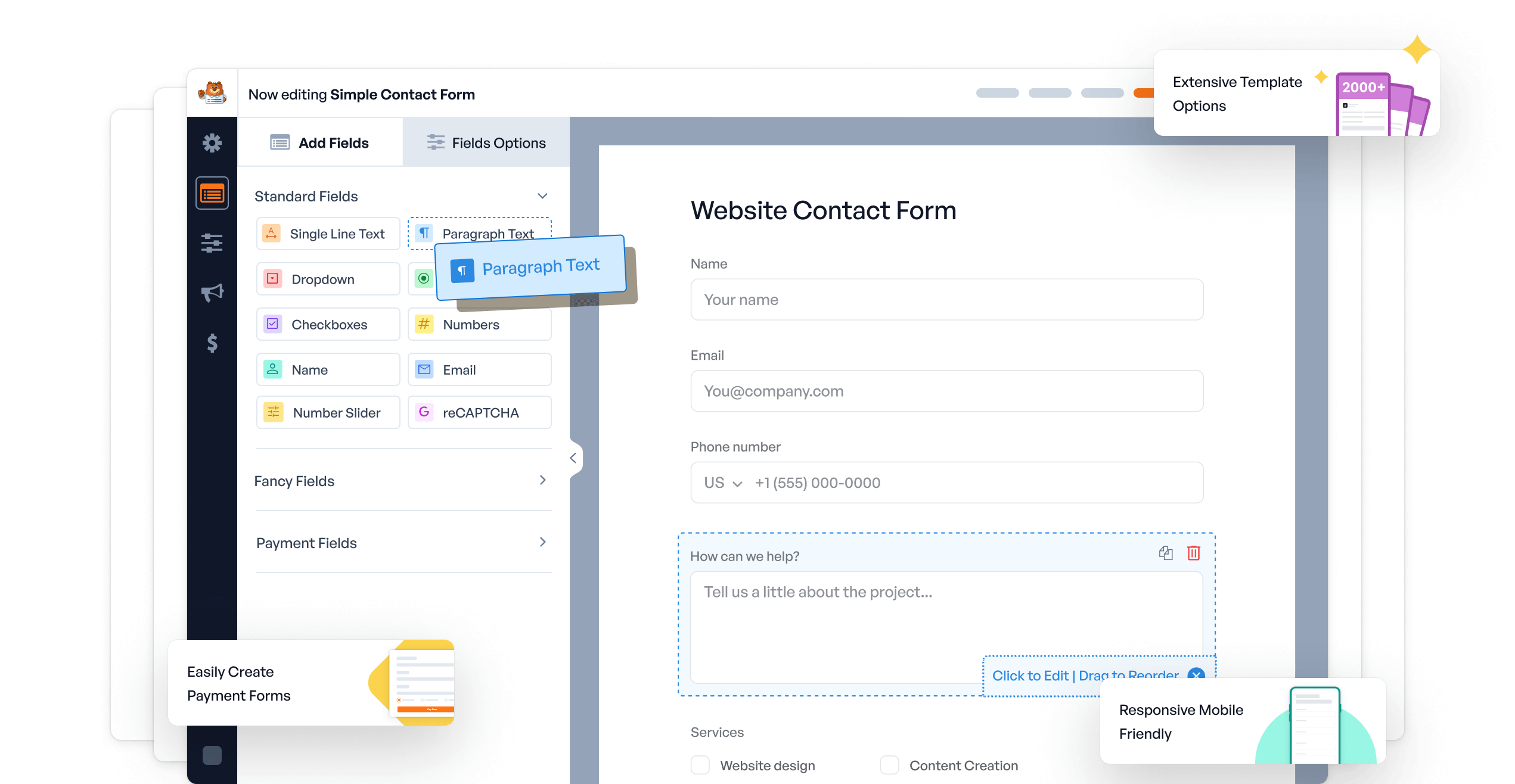 WPForms Best WordPress Forms Plugin Free Online Form Builder